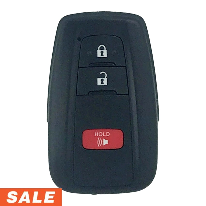 Toyota RAV4 3 Button Smart Key 2019-2024 For HYQ14FBC + HYQ14FLA (8990H-0R010) Board 0351 | Aftermarket (4 Pack)