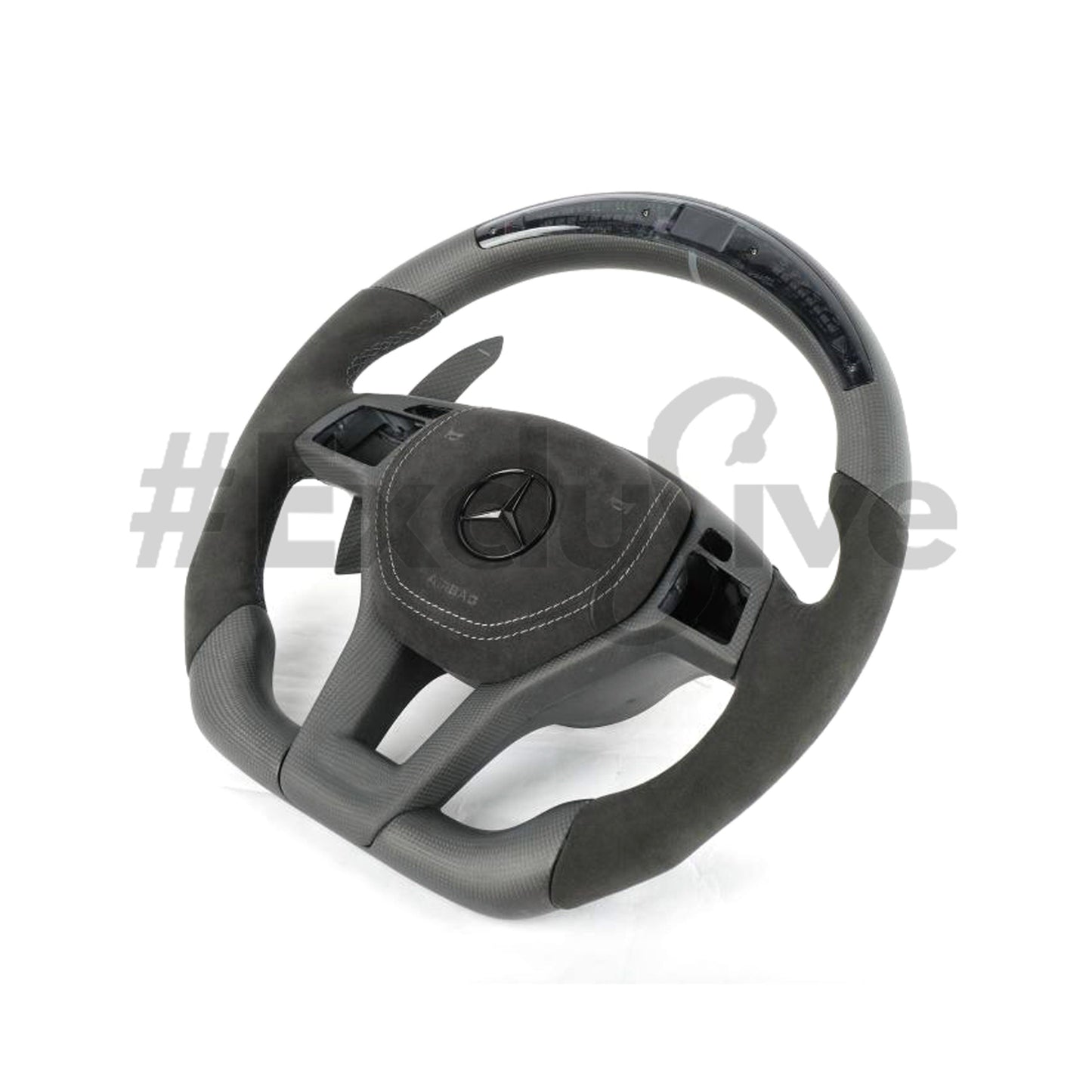 2012-2015 Mercedes Benz A / C / CLA / CLS / GLA / GLK / E / SLK / SL W204 Custom Steering Wheel by Exclusive Steering