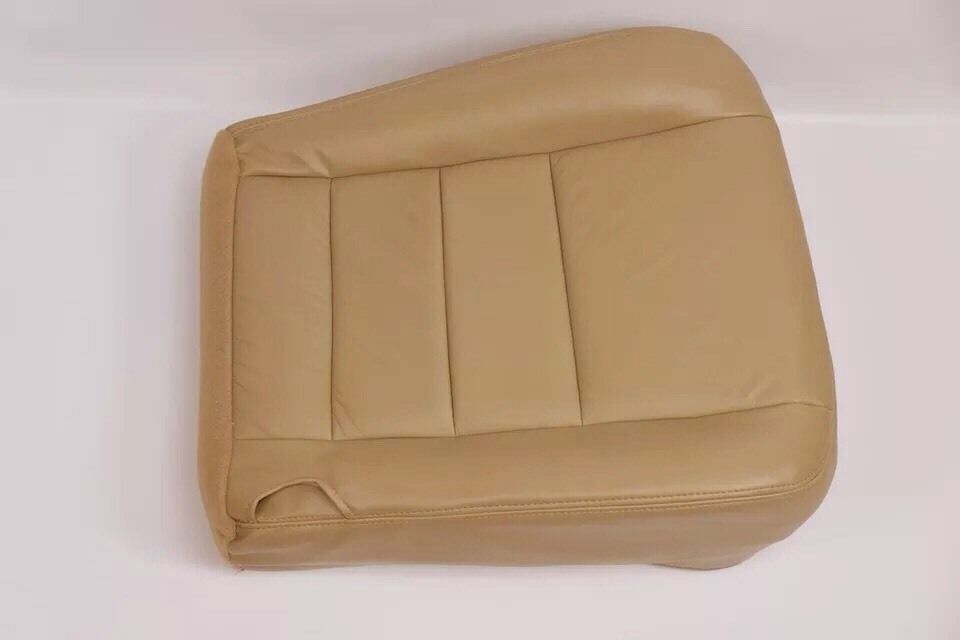 2002 2003 2004 2005 2006 007 Ford F250 F350 Driver Bottom Leather Seat Cover Tan