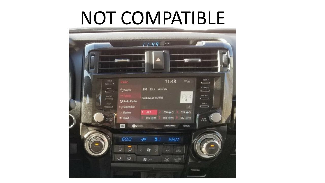 Radio Knobs (5th Gen 4Runner) - RED