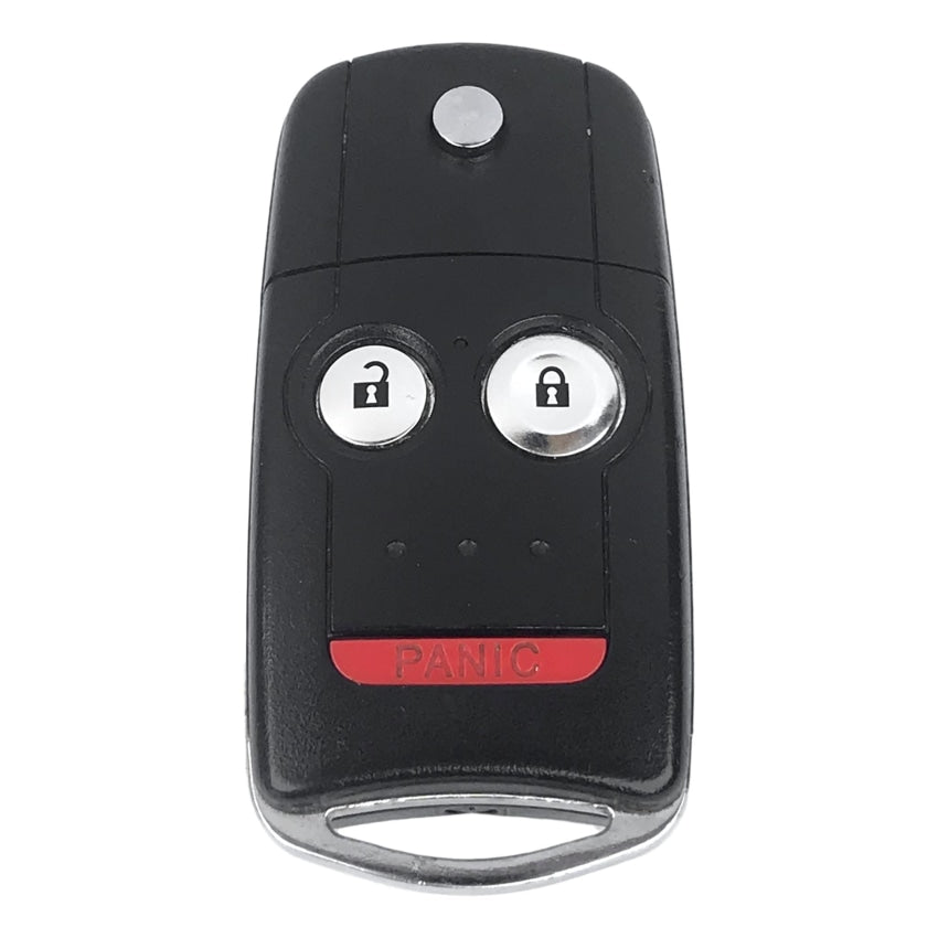 Acura MDX RDX 3 Button Flip Key Remote 2007-2013 For N5F0602A1A | Aftermarket (2 Pack)