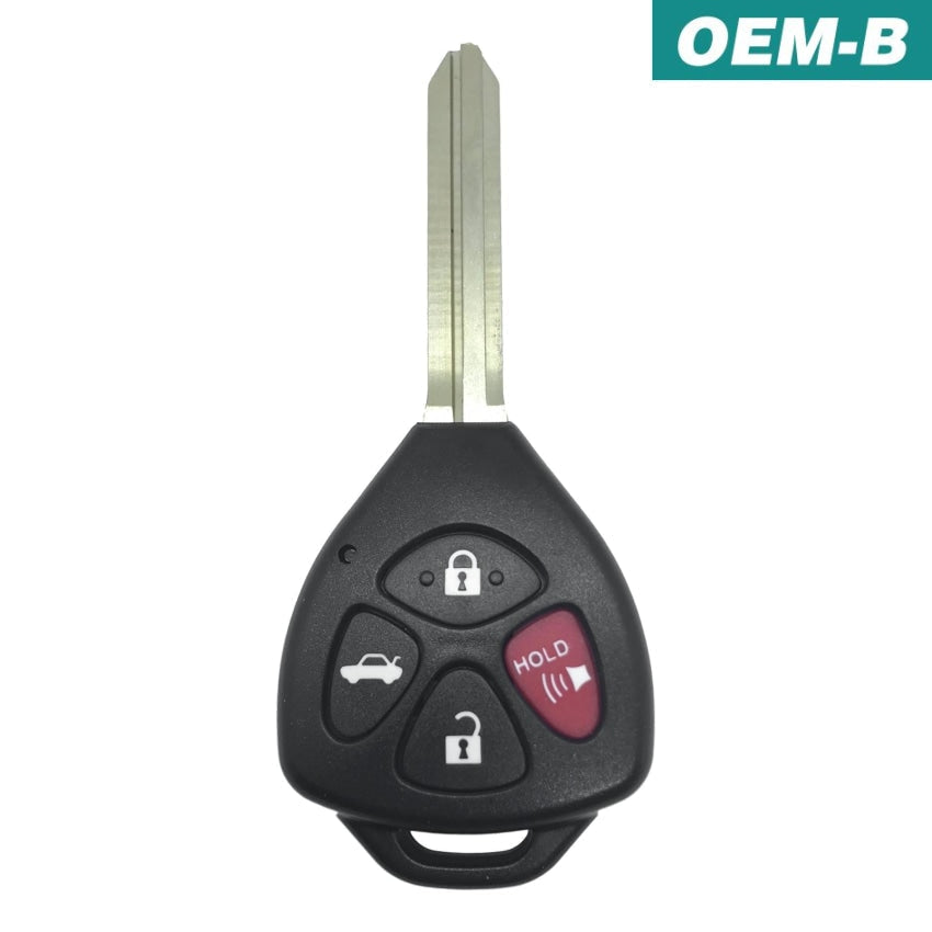 Toyota Camry 2007-2010 OEM 4 Button Remote Head Key HYQ12BBY | 4D67