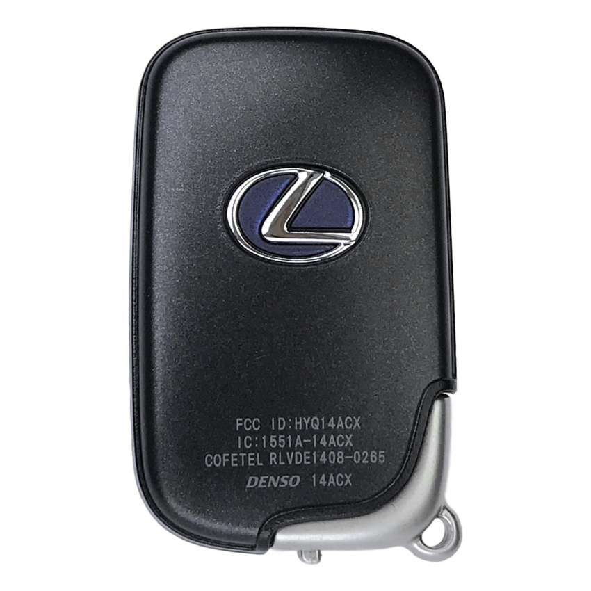 Lexus 2010-2017 OEM 3 Button Smart Key Remote FCC: HYQ14ACX | GNE-5290