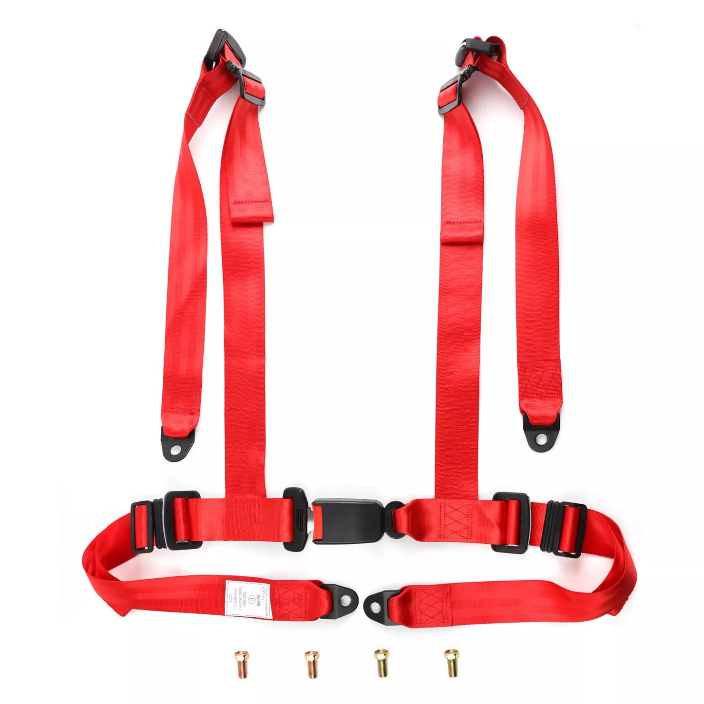 GEN PERMORMANCE Universal Racing Harness 4 Point 2" wide PAIR