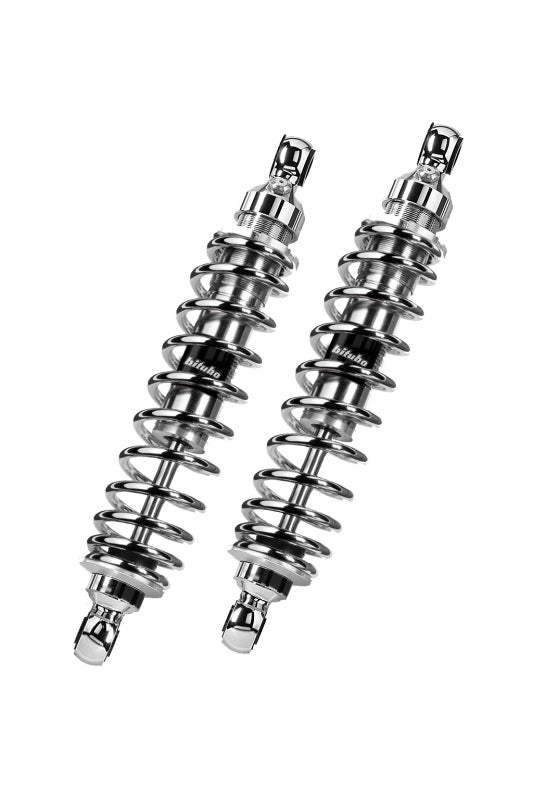 Bitubo Suspension Bitubo WMB0 Twinshocks Adjustable: Spring Preload, Length 361mm, Chrome Edition K0039WMB03