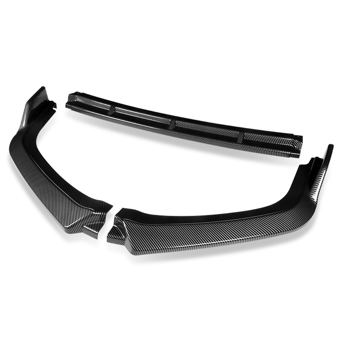 GEN PERFORMANCE 17-20 CIVIC SI TR-STYLE CARBON FIBER LOOK FRONT BUMPER LIP