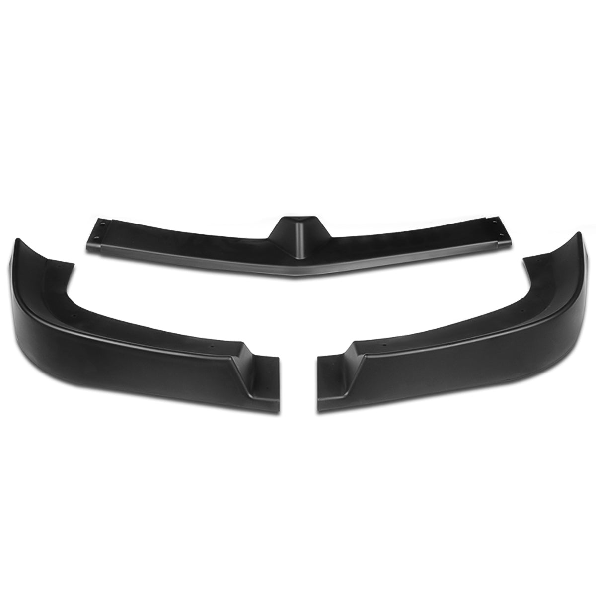 GEN PERFORMANCE 12-14 MERCEDES C-CLASS W204 MATTE BLACK FRONT BUMPER LIP