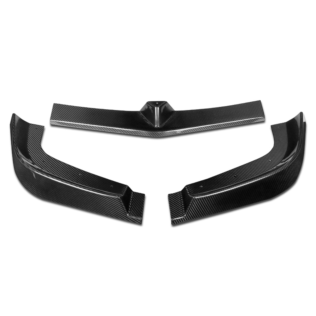 GODSPEED 12-14 MERCEDES C-CLASS REAL CARBON FIBER FRONT BUMPER LIP
