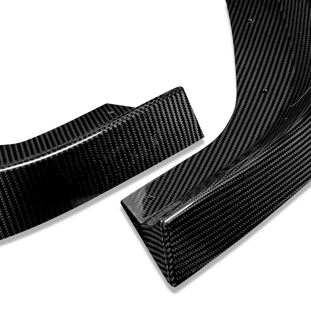GODSPEED 12-14 MERCEDES C-CLASS REAL CARBON FIBER FRONT BUMPER LIP