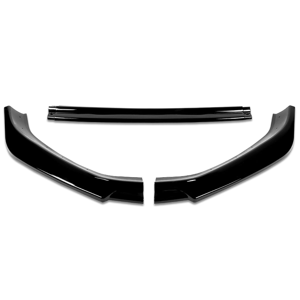 GEN PERFORMANCE 18-21 VW GOLF PAINTED BLACK FRONT BUMPER LIP