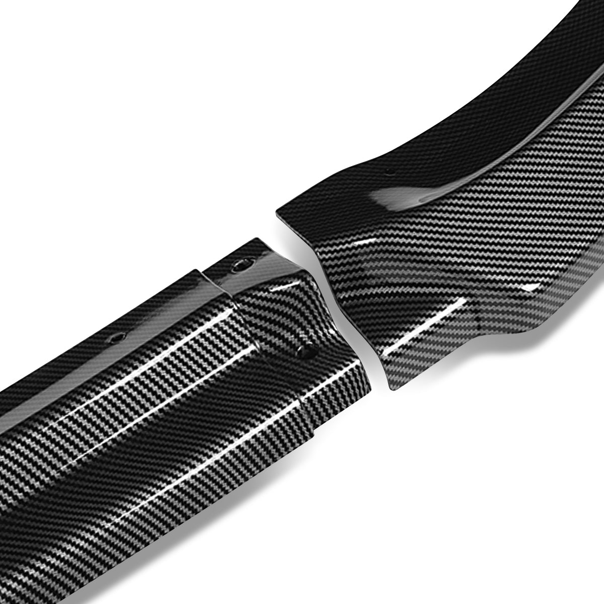 GEN PERFORMANCE 16-21 HONDA CIVIC MG-STYLE CARBON FIBER LOOK FRONT BUMPER LIP