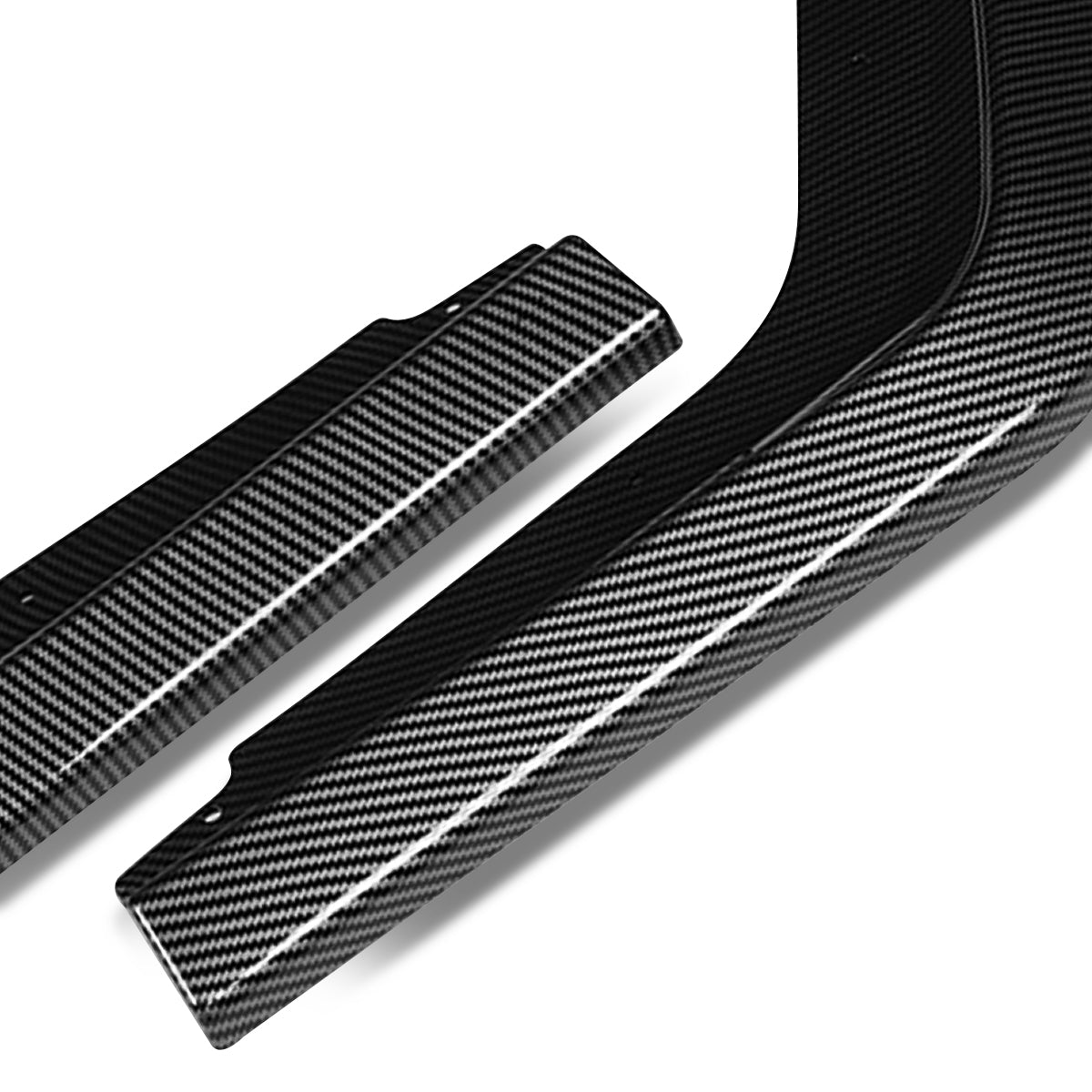 GEN PERFORMANCE 16-21 HONDA CIVIC MG-STYLE CARBON FIBER LOOK FRONT BUMPER LIP