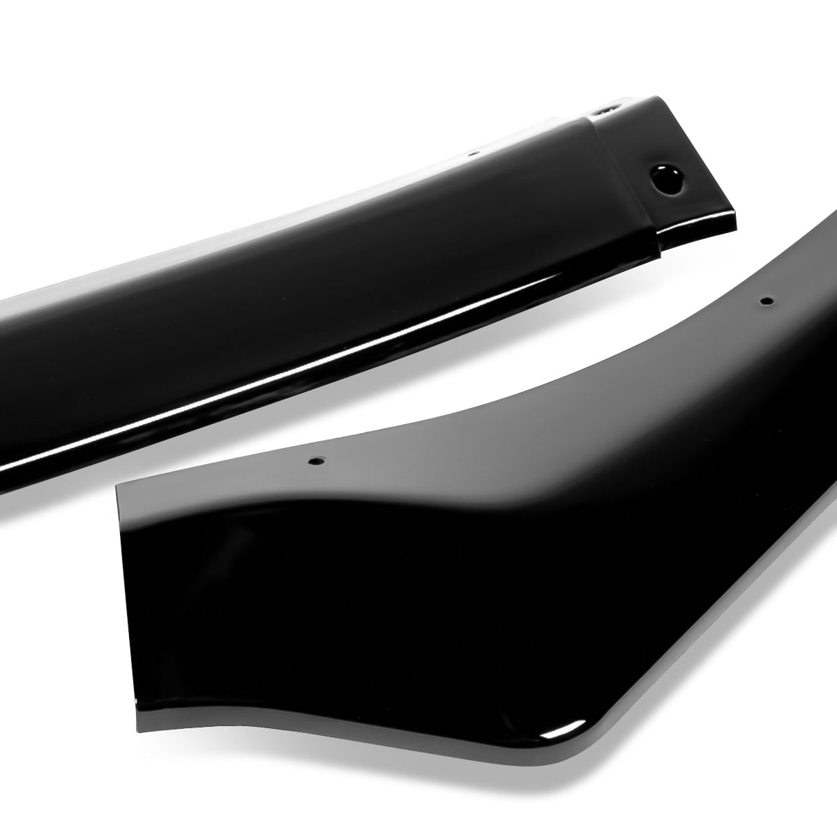 GEN PERFORMANCE 18-20 SUBARU LEGACY STI-STYLE PAINTED BLACK FRONT BUMPER SPOILER LIP