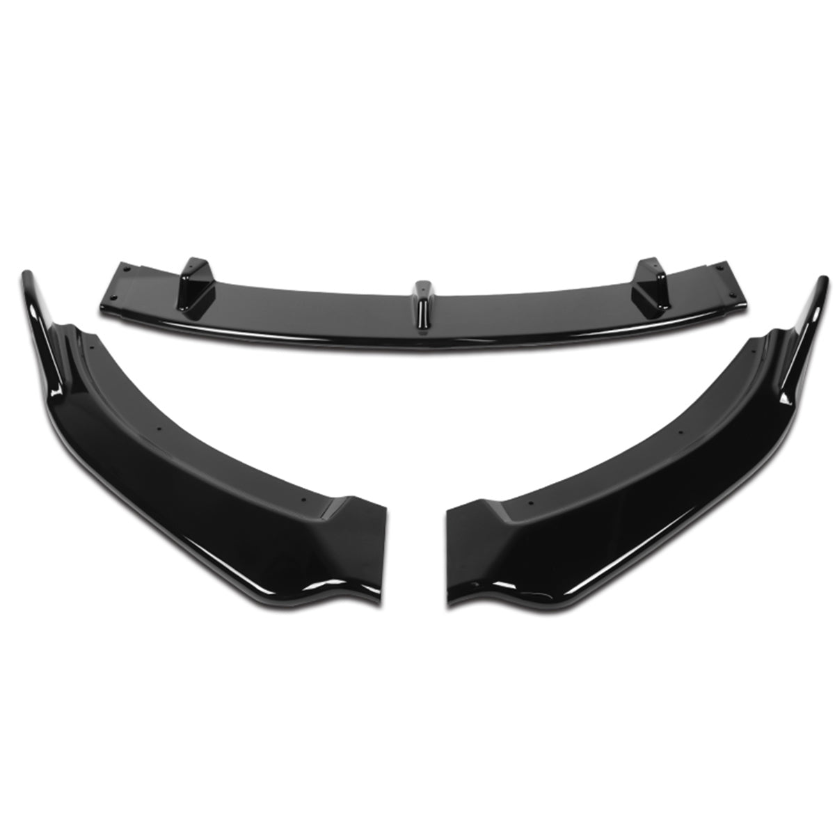 GEN PERFORMANCE 09-13 Mazda MX-5 MIATA GV-STYLE GLOSS BLACK FRONT BUMPER LIP