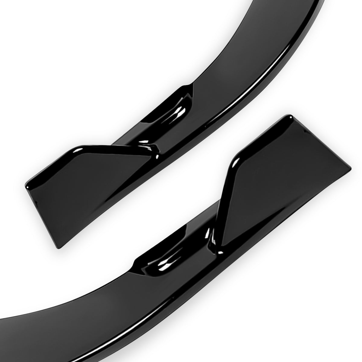 GENERAL PERFORMANCE 16-18 LEXUS ES300H ES350 SPORT STYLE GLOSSY BLACK FRONT BUMPER LIP