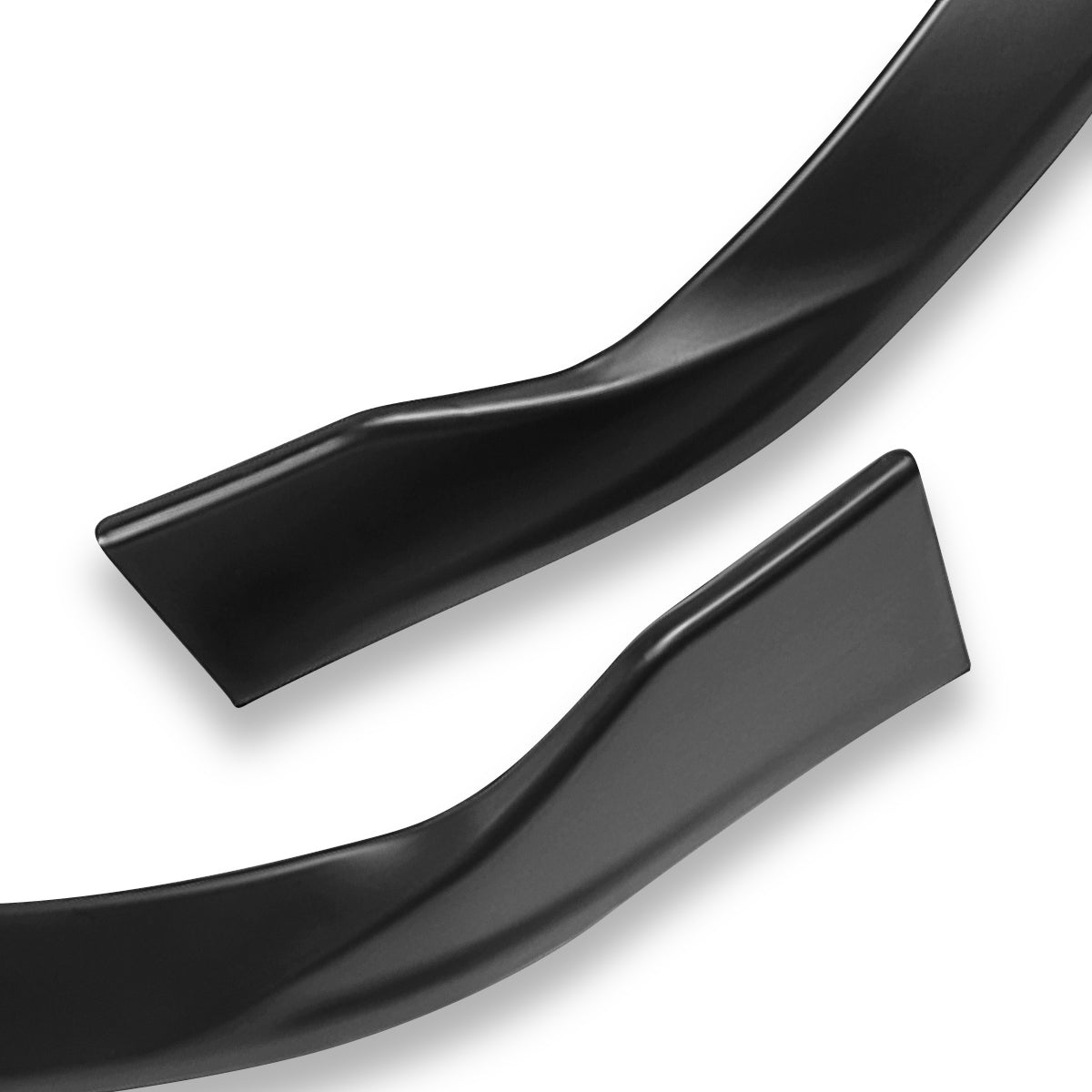 GEN PERFORMANCE 16-20 TESLA MODEL S STP-STYLE MATTE BLACK FRONT BUMPER SPOILER LIP
