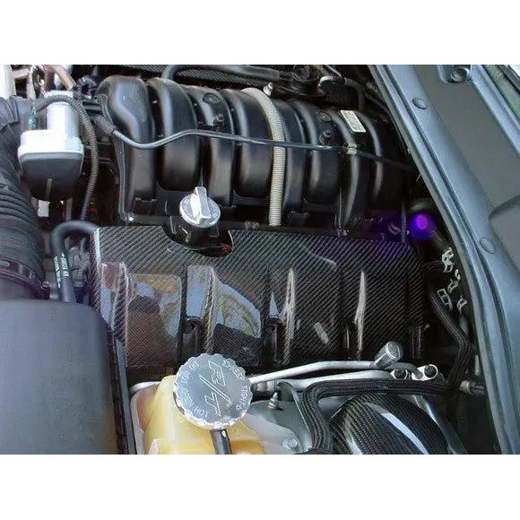2005-2010 LX Engine Half-Cover Carbon Fiber Replacement