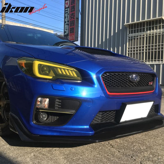 2015-2017 Subaru WRX STI S208 Front Bumper Lip Spoiler - PU