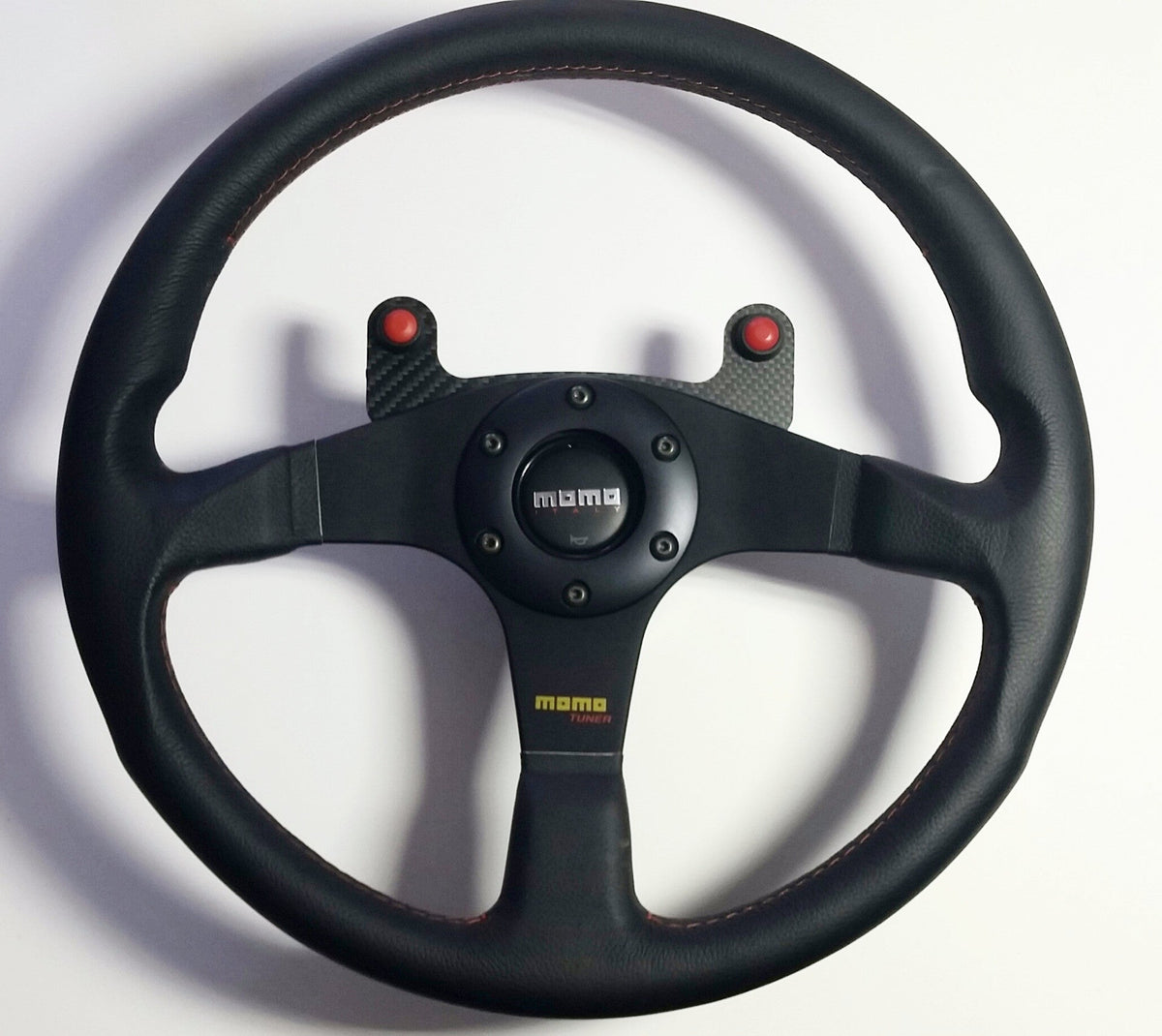 External Carbon Fiber Horn Button Kit with MATTE finish - Dual Button