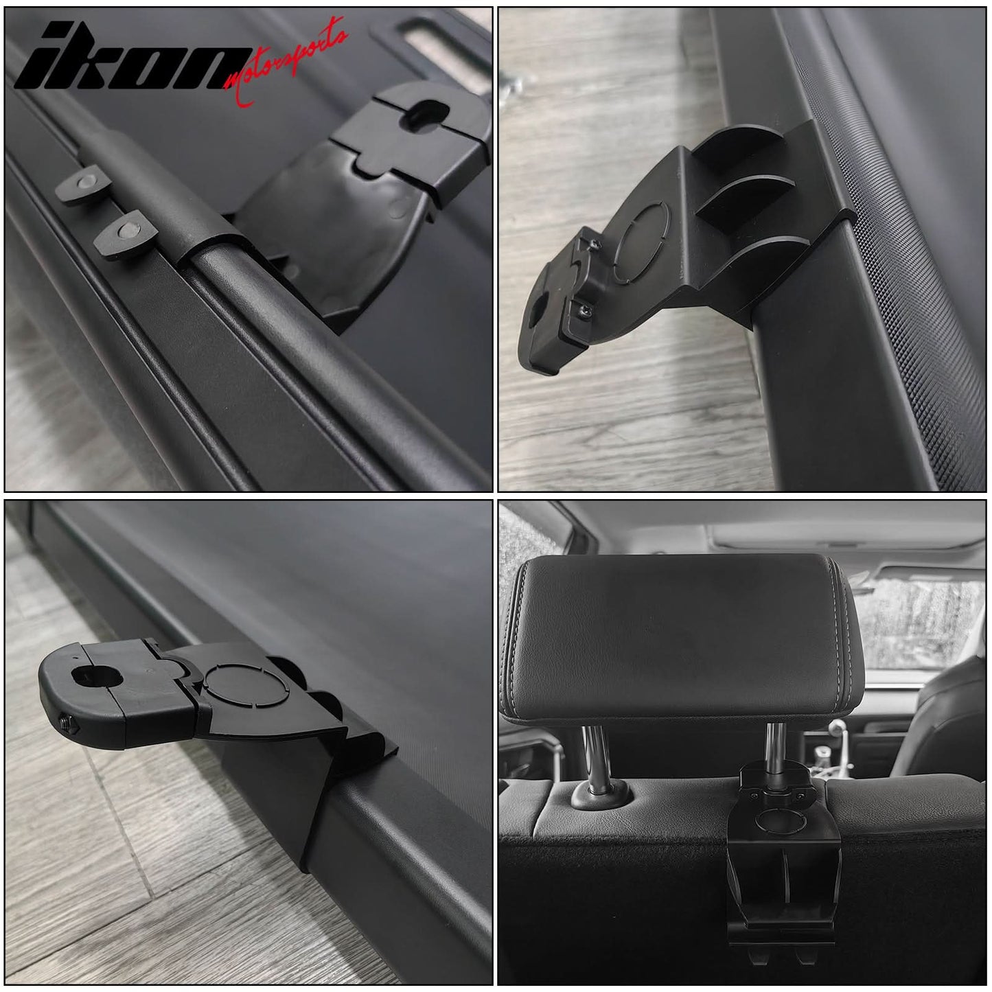 2022-2024 Lexus NX250 NX350 NX350h Black Retractable Cargo Cover Canva