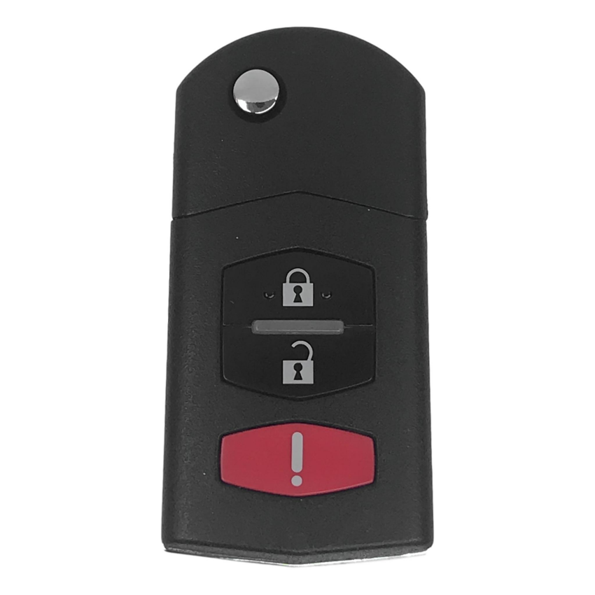 Mazda Flip Key 2006-2015 3 Button For BGBX1T478SKE125-01
