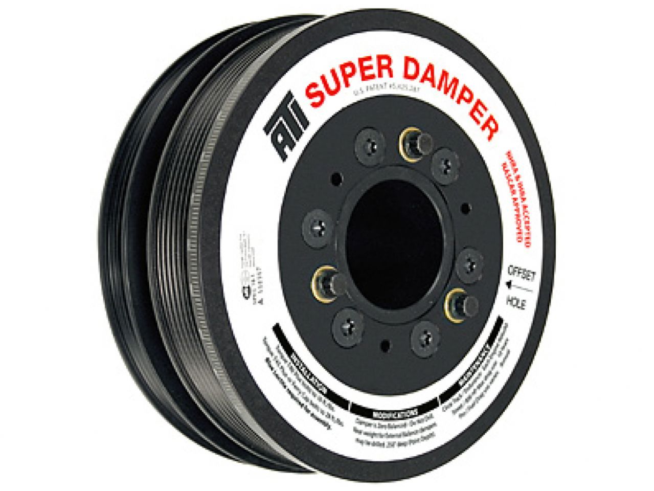 ATI Performance Products Damper - 6.78 - Al - Ford 2011 Mustang 5.0 Gt No Ac