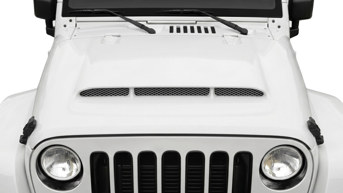 2007-2018 Jeep Wrangler Gralix Demon Look Hood