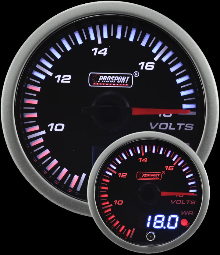 2-1/16" JDM Electrical Volt Gauge