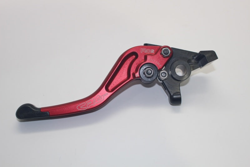 CRG Constructors CRG 04-05 Kawasaki ZX10RR/ 01-04 Suzuki GSXR1000 RC2 Brake Lever - Short Red 2AN-521-H-R