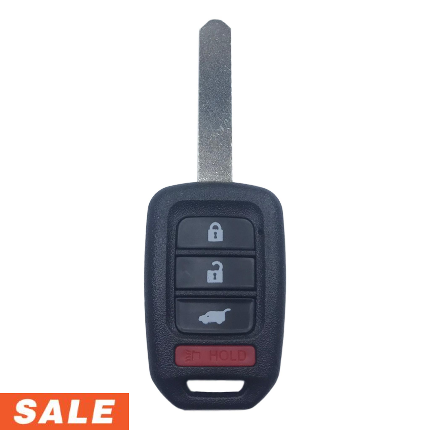 Honda CR-V HR-V 2014-2021 4 Button Remote Head Key w/ Hatch for FCC MLBHLIK6-1T