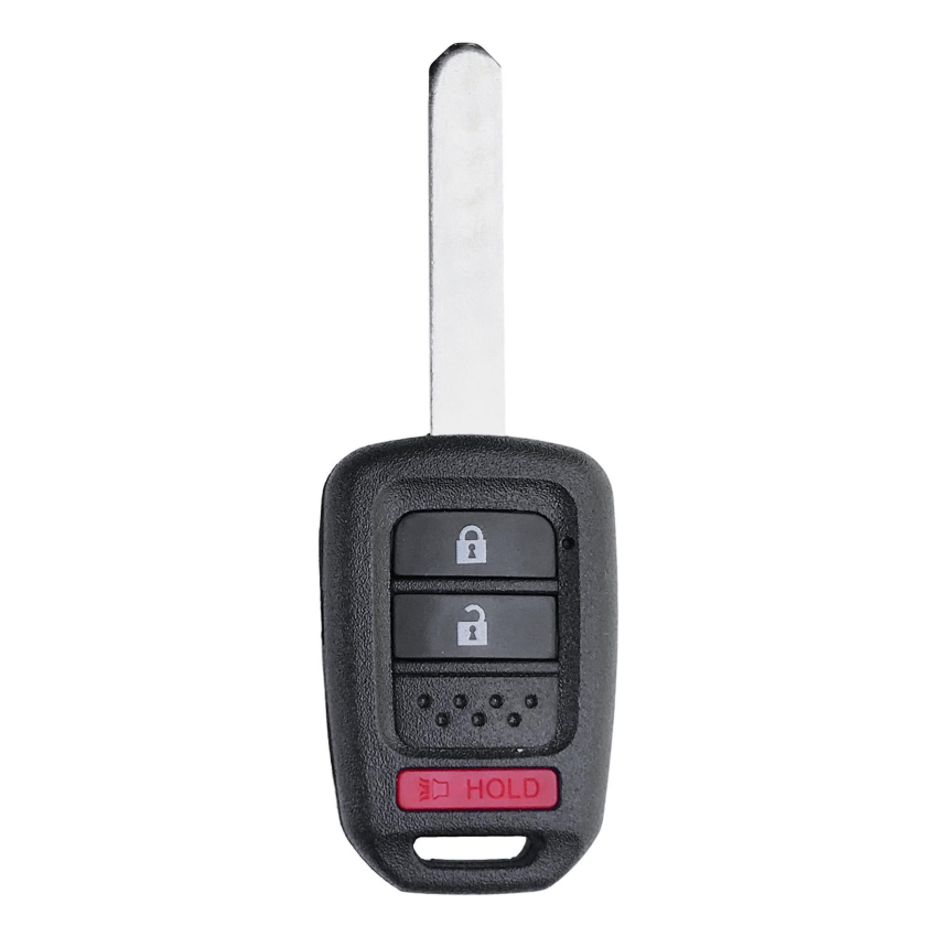 Honda 3 Button Remote Head Key 2013-2019 for FCC: MLBHLIK6-1T (Pack of 3)