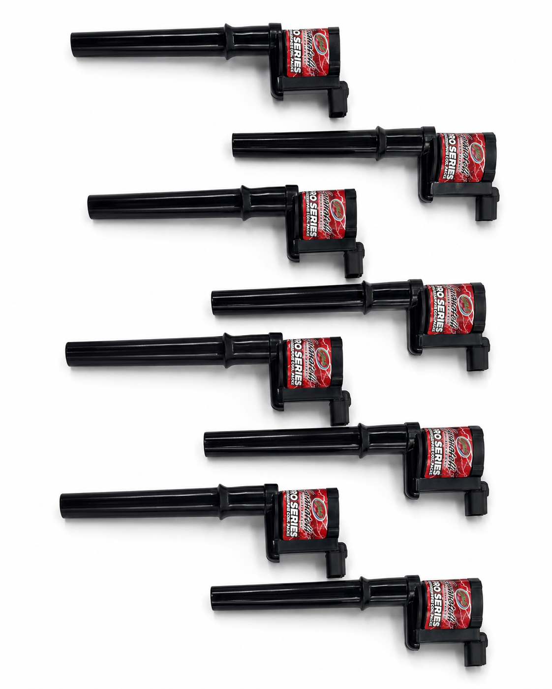 Pro Series 60,000-Volt Coil-On-Plug & Connector Kit for Ford 4.6L, 5.4L & 5.8L 4-Valve Engines – 28-1705CP