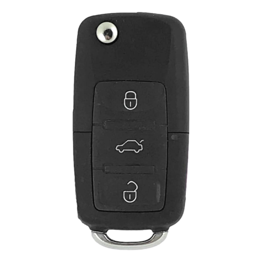 Volkswagen 4 Button Flip Key Remote 2005-2010 For NBG92596263 (1K0 959 753 H) | Aftermarket