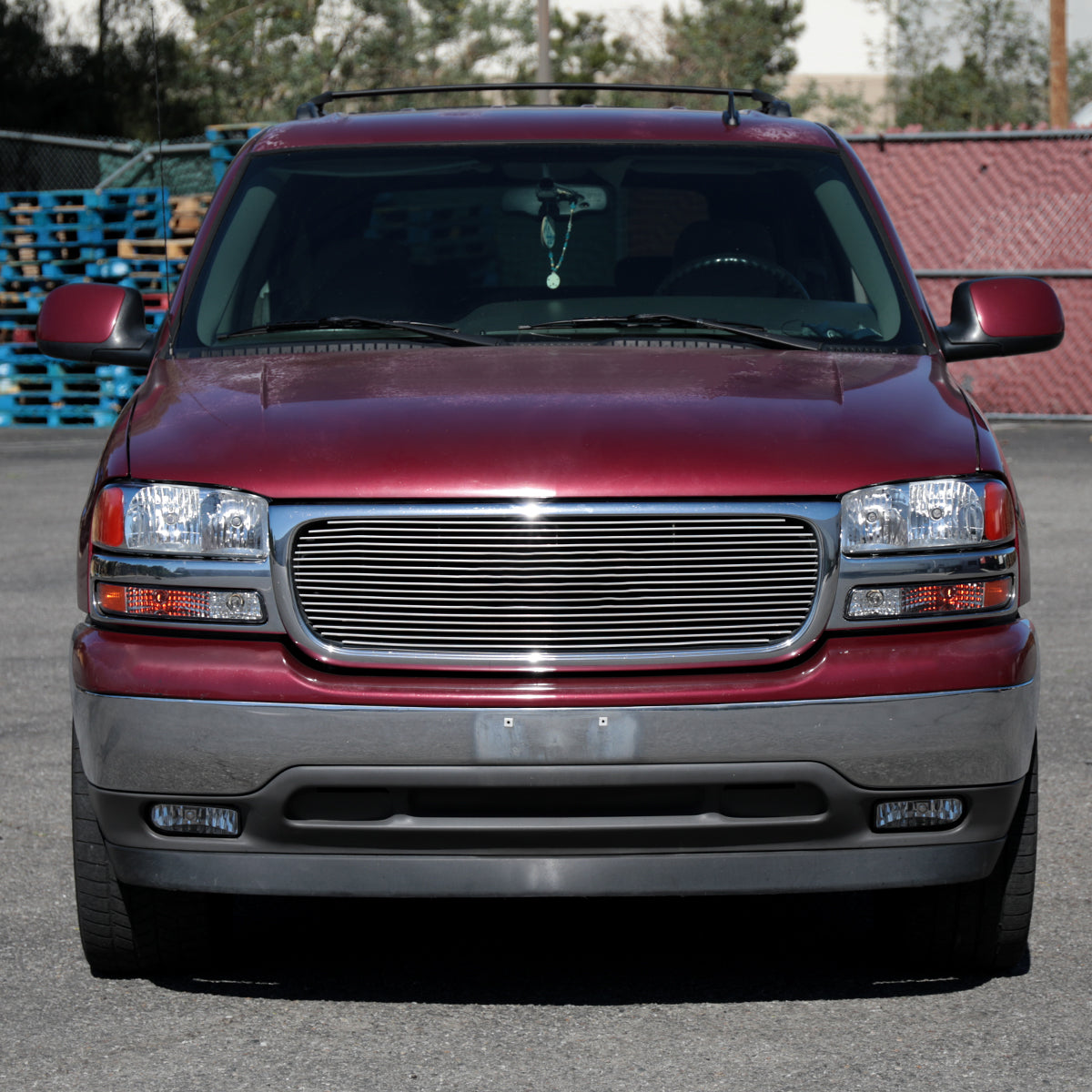1999-2006 GMC Sierra/2007 Sierra Classic/2000-2006 Yukon/XL Factory Style Bumper Lights (Chrome Housing/Clear Lens)