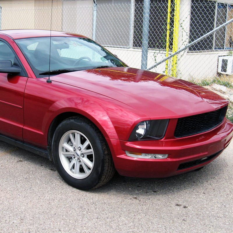 2005-2009 Ford Mustang Factory Style Bumper Lights (Chrome Housing/Clear Lens)