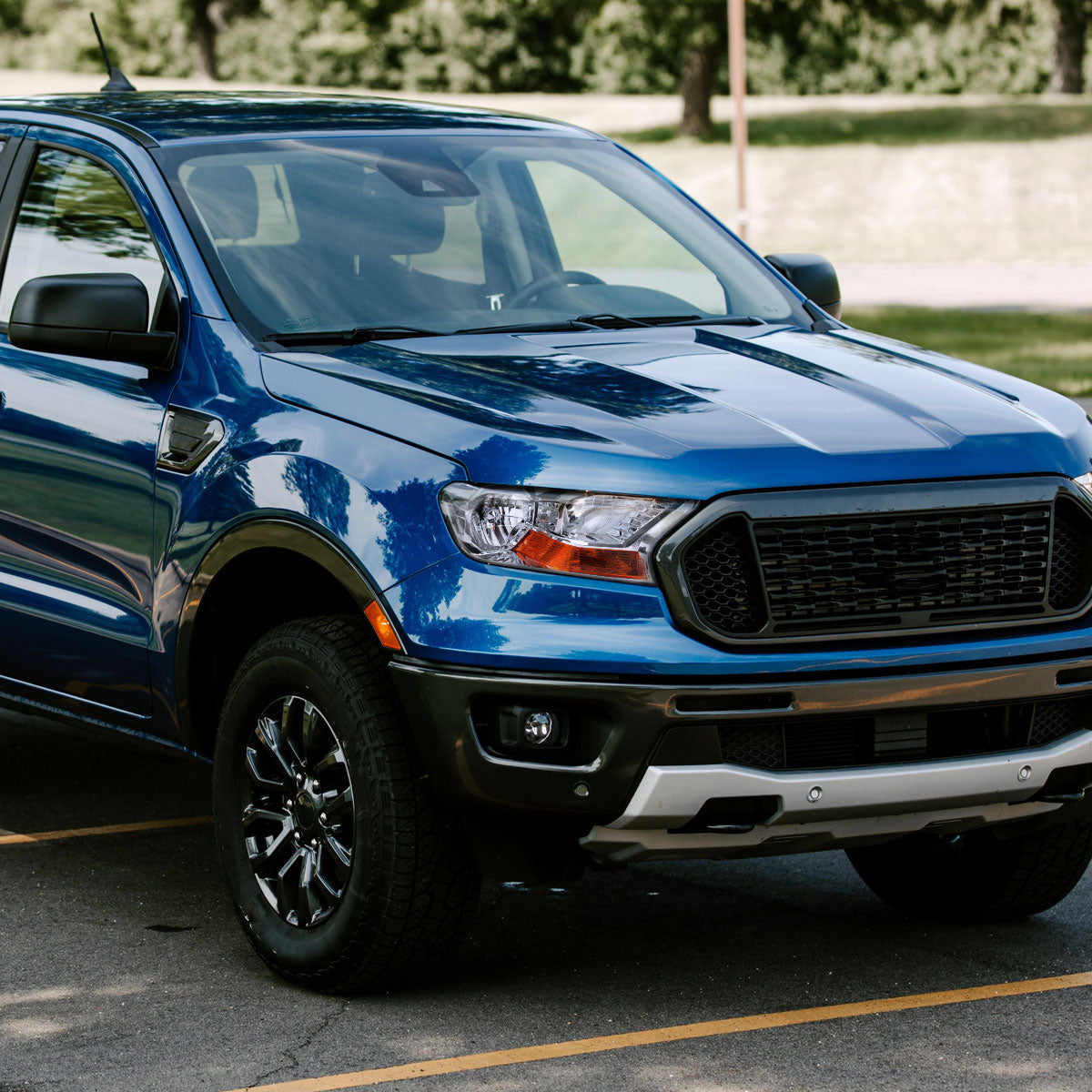 2019-2022 Ford Ranger XL/XLT Factory Style Halogen Headlights (Chrome Housing/Clear Lens)