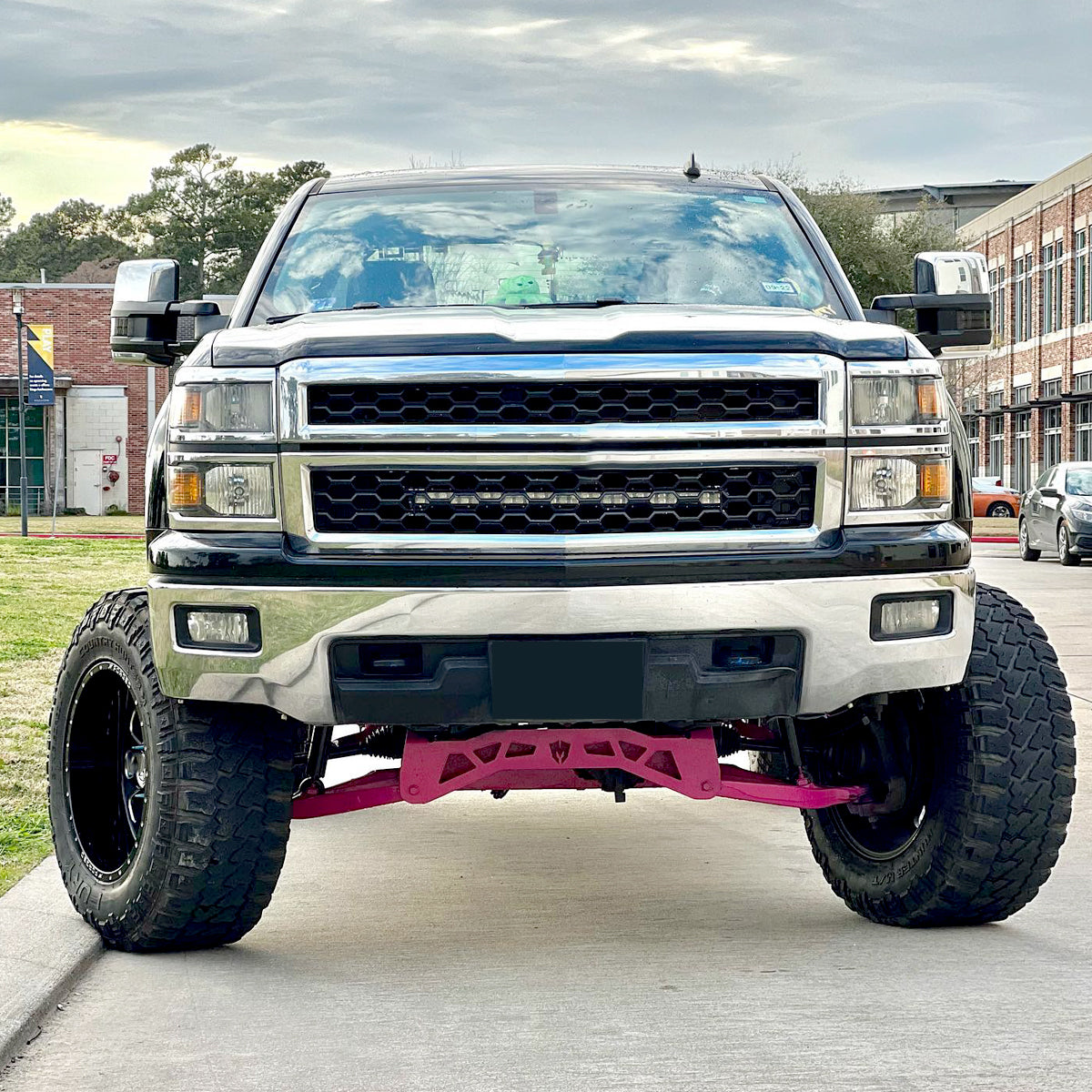 2014-2015 Chevrolet Silverado 1500 Factory Style Headlights w/ Amber Reflectors (Matte Black Housing/Clear Lens)