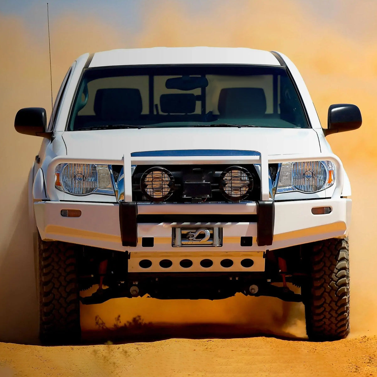 2005-2011 Toyota Tacoma Factory Style Headlights (Chrome Housing/Clear Lens)