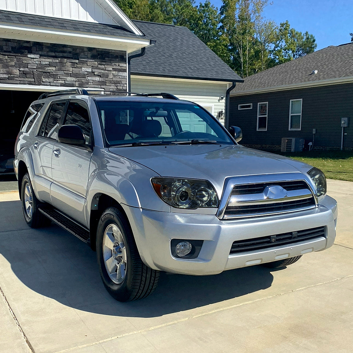 2006-2009 Toyota 4Runner SR5 Limited Projector Style Headlights (Chrome Housing/Smoked Lens)