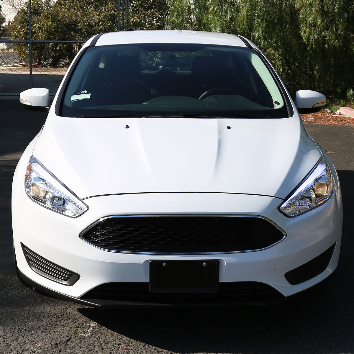 2015-2018 Ford Focus LED Sequential Signal Projector Headlights (Chrome Housing/Clear Lens)