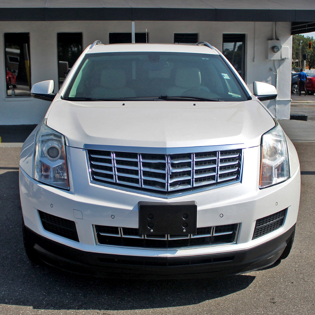 2010-2016 Cadillac SRX Projector Headlights (Chrome Housing/Clear Lens)