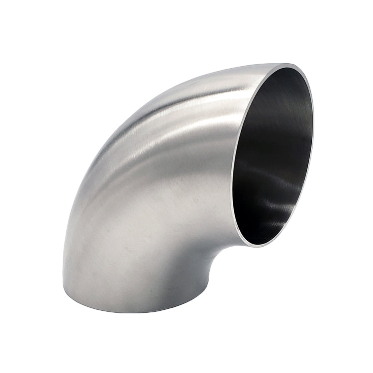 1.750" 16ga Tight Radius 90° Mandrel Bend - (1.750" CLR) - Brushed Finish - 304 Stainless