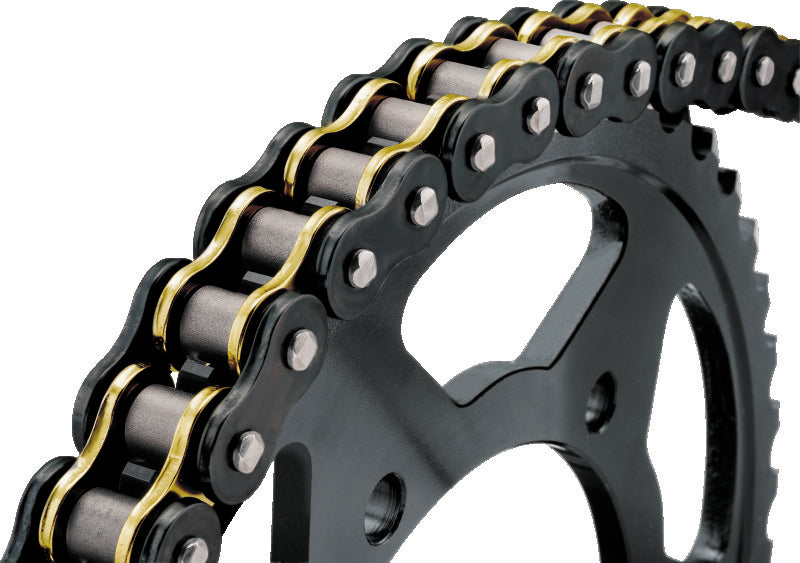 BikeMaster 520x100 BMOR O-Ring Chain - Black/Gold 197231