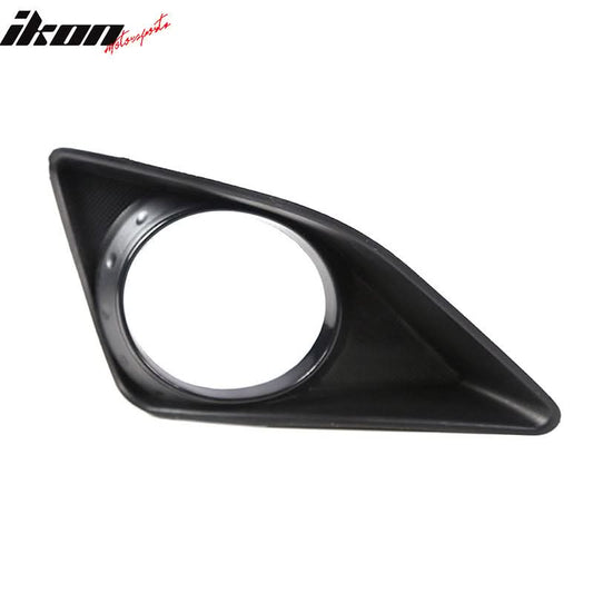 2009-2010 Toyota Corolla Clear w/ Silver Bezel Fog Lights