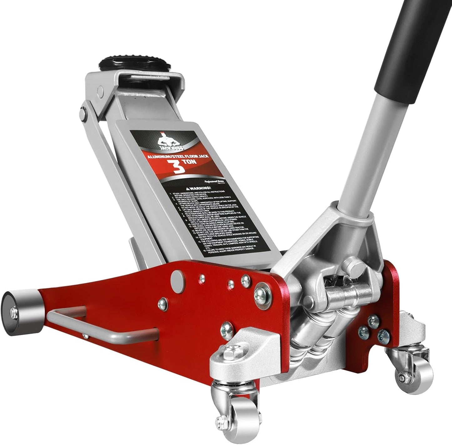 3 Ton Low-Profile Aluminum-Steel Racing Floor Jack with Quick Lift Pump