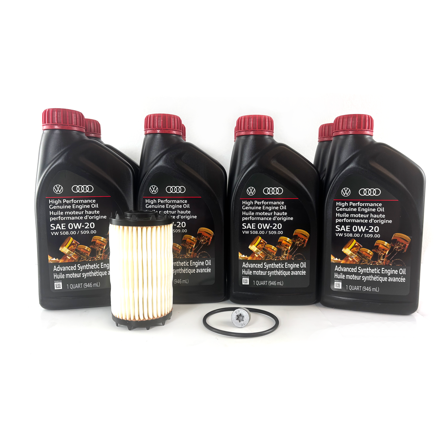 Genuine VW/Audi | Oil Change Kit 0W-20 | Audi S4/5 SQ5 (B9/9.5) 2017-2024