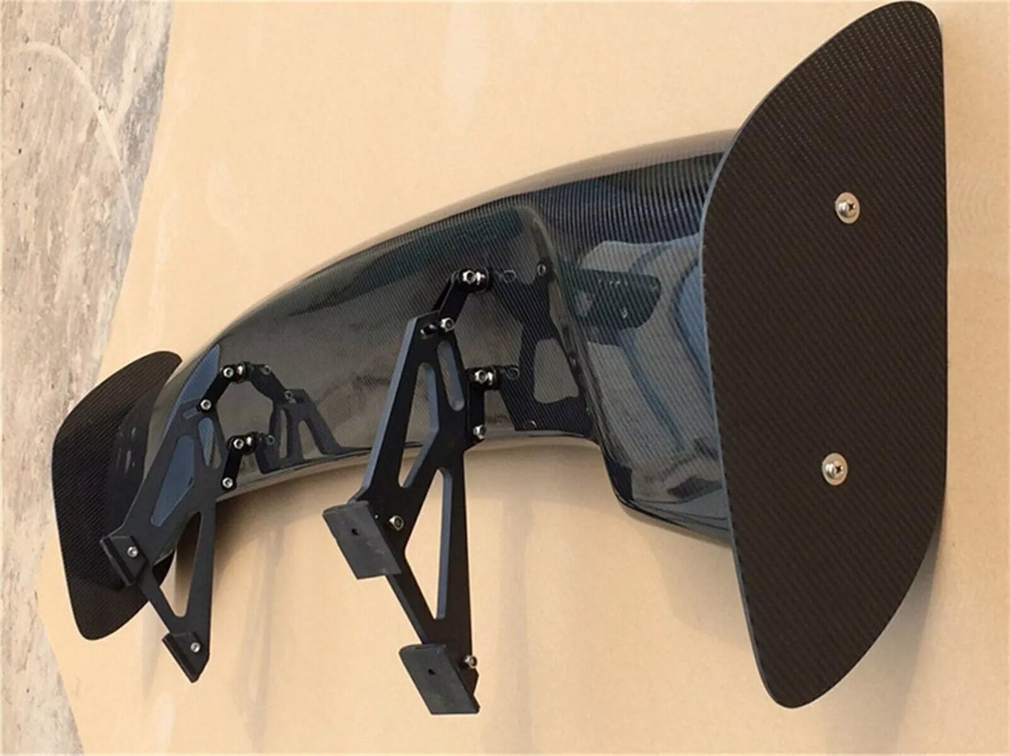 GEN PERFORMANCE GT Style Universal Real Carbon Fiber Trunk Spoiler