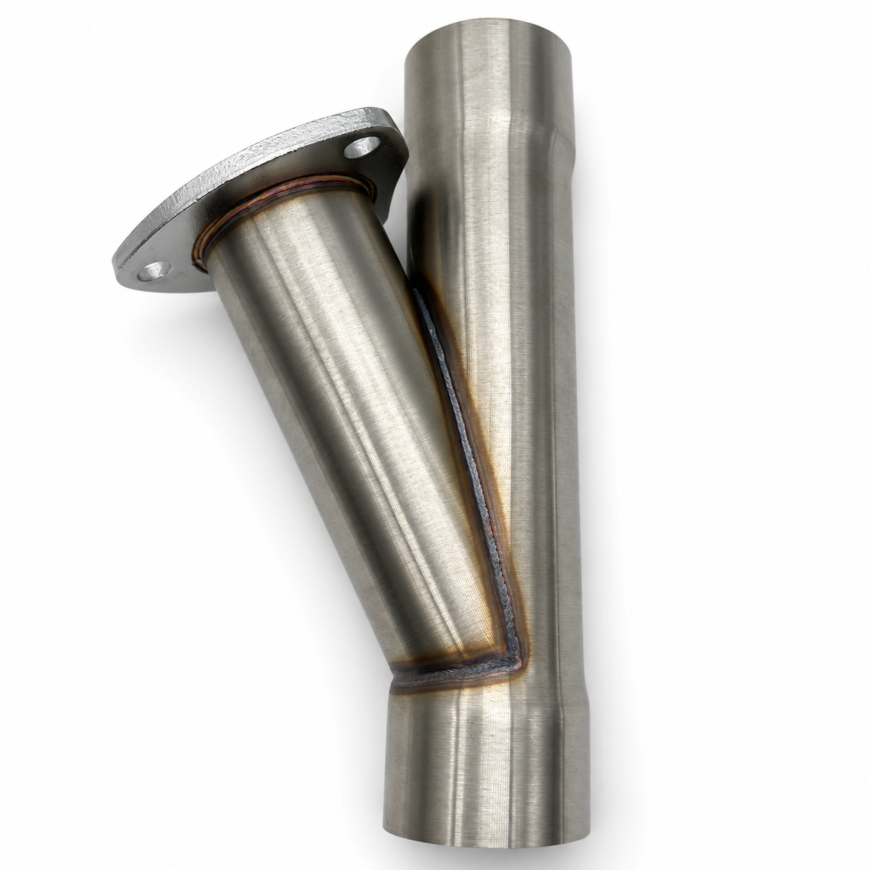 3.00" Y-Pipe ONLY - Stainless Steel-Slip Fit - 302530-Y