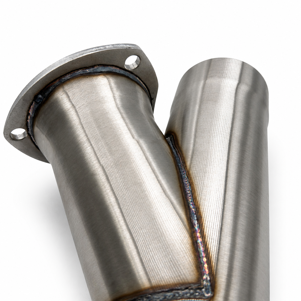 4.00" Y-Pipe ONLY - Stainless Steel-Slip Fit - 302540-Y