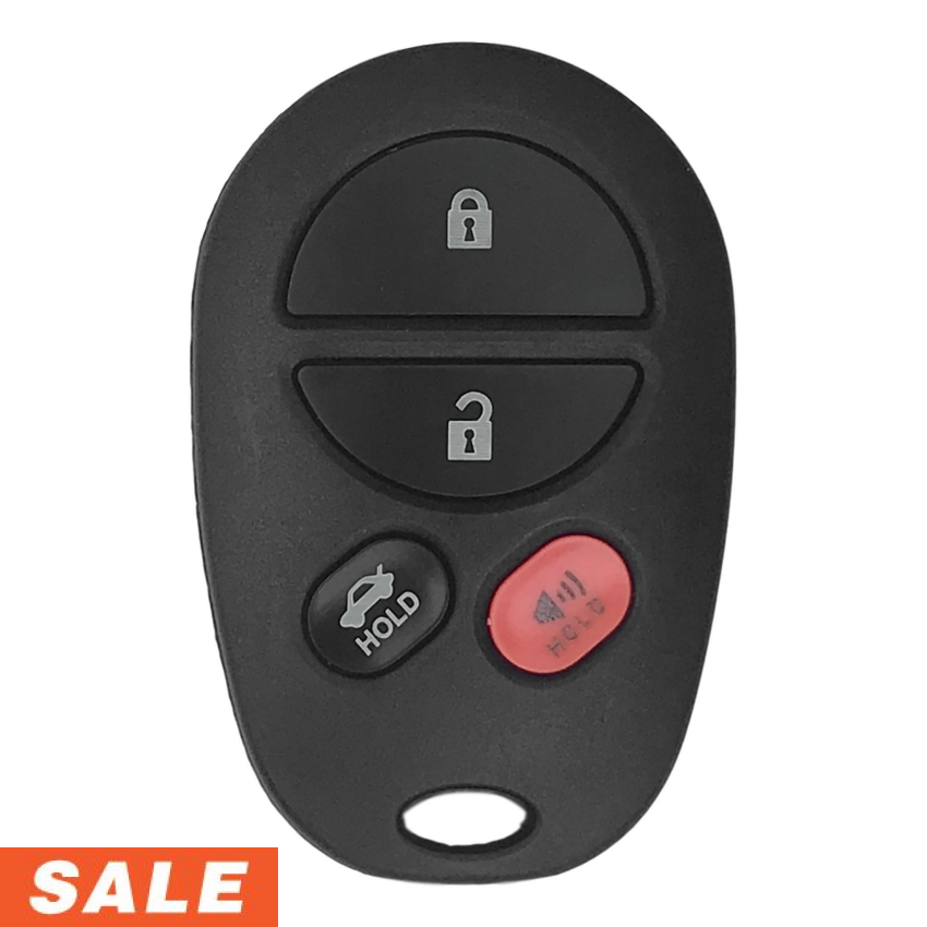 Toyota 4 Button Keyless Entry Remote 2004-2008 For GQ43VT20T | Aftermarket